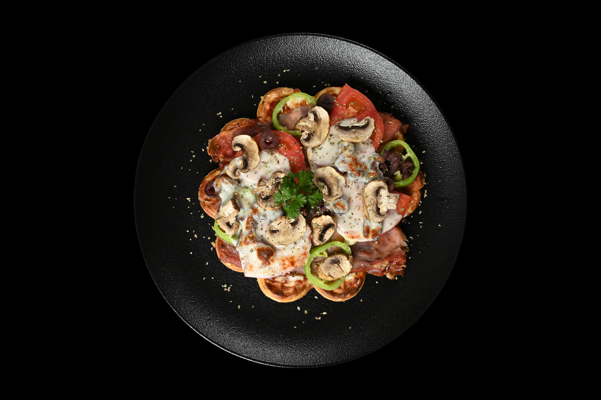 Italian Pizza Waffle