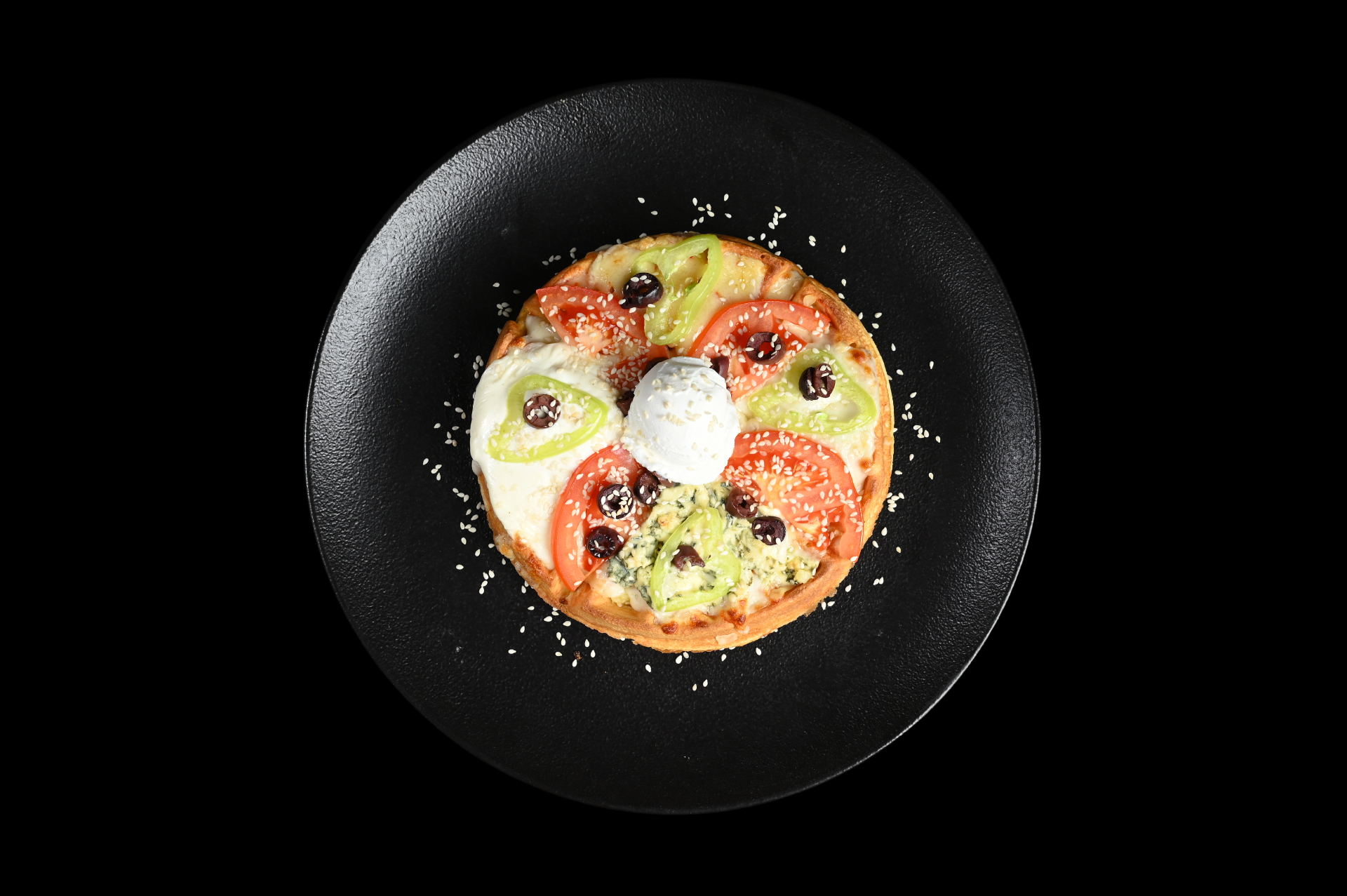 Quattro Formaggi Waffle